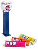 PEZ MLB Chicago Cubs, 0.87-Ounce Candy Dispensers (Pack of 12)