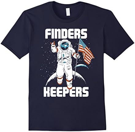 Men's Finders Keepers Moon tshirt Medium Navy