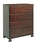 DaVinci Parker 4-Drawer Dresser in Coffee