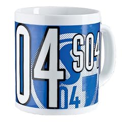 FC Schalke 04 Porzellantasse / Tasse / Kaffeepott S04 Logo