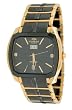 Oniss #ON605-MG1 Men's Sappir Black Ceramic Watch with Gold Trim