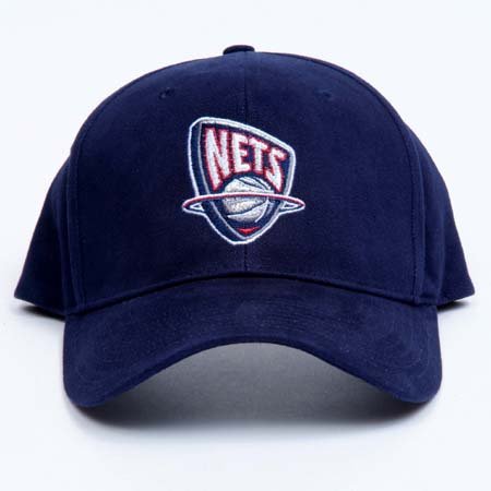 NBA New Jersey Nets Fiber Optic Adjustable Hat