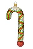 Waterford ® Holiday Heirlooms Plaid Candy Cane, 5.5 Inches, Christmas Ornament
