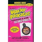 2007 Topps Wacky Packages Series 5 Unopened Bonus Box 2007 Topps Wacky Packages Series 5 Unopened Bonus Box