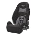 Cosco High Back Booster Car Seat, Black Tissage