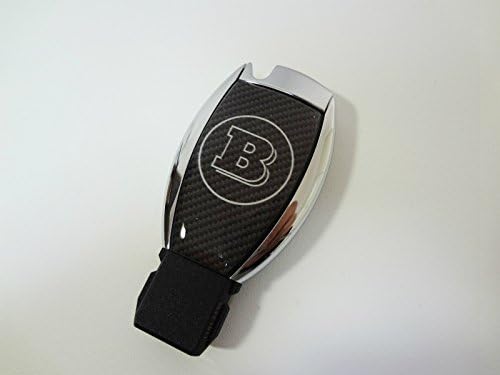Mercedes Benz key Brabus type acrylic sticker white model