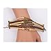 Lefinis Christmas Gift Antique Infinity Leather Rope Wrap Bracelet Dream Believe Love Bangle