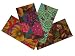 ArtisanStreet's Blooming Dinner Napkins. Set Of 4. Floral Prints In 4 Colorful Coordinated Designs. Colors Include Pink, Green, Blue, Purple And Gold. Limited Edition.