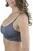 ToBeInStyle Women's Pack of 6 Seamless Stretchy Wire-Free Padded Sports Bra
