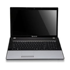 Packard Bell EasyNote LM86-JO-070GE 43,9 cm (17,3 Zoll) Notebook (Intel Core i5 430M, 2,2GHz, 4GB RAM, 640GB HDD, ATI HD5650, Win7 HP, DVD) silber