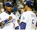 Joe Torre & Manny Ramirez Dodgers 2008 NLDS 8x10