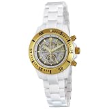 Invicta Women's Anatomic Collection White Thermopolymer Chronograph Watch #5019