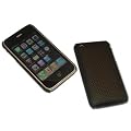 Hardcase Cover Schutzh�lle Case iPhone 3G 3GS Schwarz Oberschale Schale Hartschale Schutz H�lle Tasche Etui Geh�use Hardcover NEU