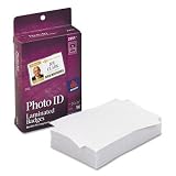 AVE2951 - One-Step Lamination Photo ID Badges