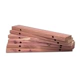 Office Products : Cedar Shoe Rack Extenders - Set of 6