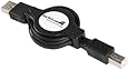 StarTech.com 4-Feet Retractable USB 2.0 Cable A to B - M/M (USBRETAB4)
