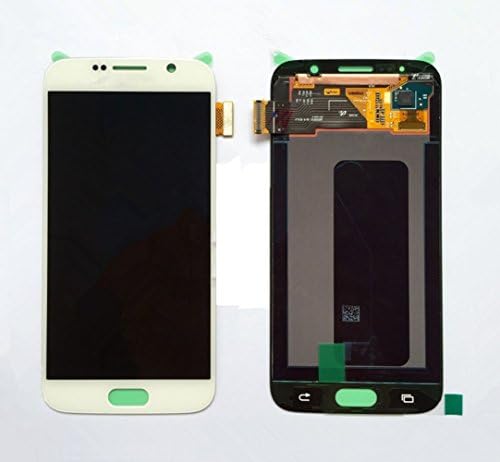 LCD Display Touch Screen Digitizer Assembly for Samsung Galaxy S6_Model G9200 G920A G920F G920P G920R4 G920T G920V G920W8 (WHITE)