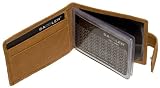 Saddler Leather Credit Card Holder With Plastic and Leather Inner Sections and Keep Shut Tab