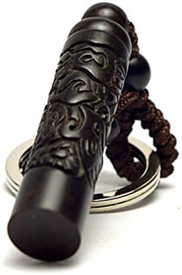 Duo Ji Mi ? Dragon-Phoenix Seal Lightning Date Wood Key Chain
