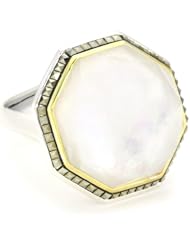 Judith Jack "Octagon" Sterling Silver and Marcasite Octagon Ring