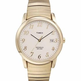 Timex Mens Classic Gold-Tone Expansion Band Watch #T2H461 by Timex