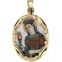 14K Yellow Gold St. Barbara Pendants
