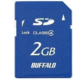 BUFFALO SD�J�[�h �X�^���_�[�h���f�� 2GB RSDC-S2GC4