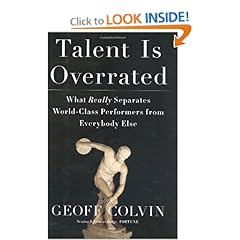 Talent Is Overrated