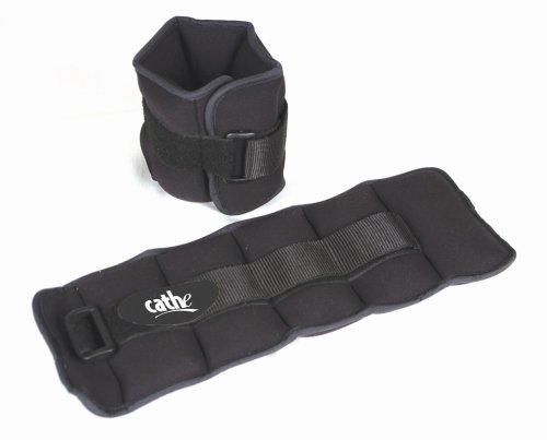 Fitness by Cathe 10-Pound Neoprene Ankle/Wrist Weights with DVD
