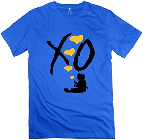 Man Short Sleeve Xo Tees M RoyalBlue