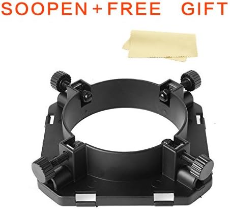 SooPen Universal Softbox Speedring Insert &amp; Base Plate(98mm）+ SooPen Clean Cloth Free Gift