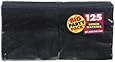 Big Party Pack Luncheon Napkins 6-1/2-Inch, 125/Pkg, Black