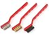 TEKTON 7064 Mini Wire Brush Set (Nylon, Brass, Stainless Steel), 3-Piece