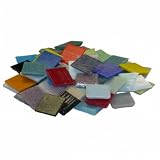 Eigenschaften Mosaikstein GmbH / Muranoglas ~ 50 Mosaiksteine 20x20mm Buntmix