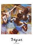 Edgar Degas (Blue Dancers) Art Poster Print - 24 X 32