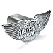 Harley Davidson Vintage Wings Emblem Chrome Hitch Cover