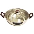 Sunpentown HK-4200A Stainless-Steel Induction-Ready Pot with Glass Lid