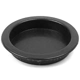 Shallow Black Plastic Poker Table Cup Holder - For Tables