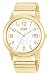 Citizen Men's Eco-Drive Flexible Band Gold-Tone Stainless Steel Watch #BM6042-91A