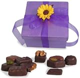 Hand painted box 13 piece Assorted Pralines