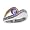 Michael Valitutti 18K Yellow Gold Tanzanite & Diamond Ring - SIZE 5