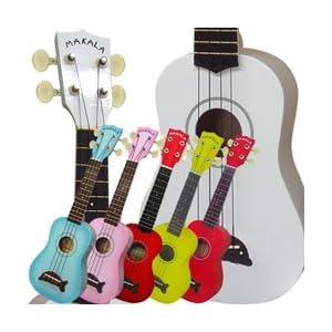Dolphin Bridge Soprano Ukulele (Candy Apple Red)