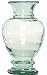 Clear Spanish Large Recycled Glass Flower Vase 16.25"H