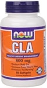 CLA 1000 Mg (800mg of CLA) Now Foods 90 Softgel