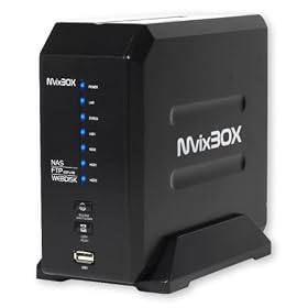 MvixBOX (WDN-2000) Ultra-Performance 2-Bay SATA NAS Server