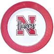 Nebraska Cornhuskers NCAA Dinner Plates (4 Pack) by Duck House