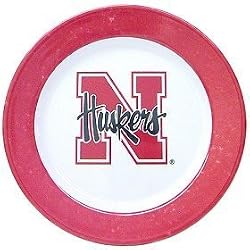 Nebraska Cornhuskers NCAA Dinner Plates (4 Pack) by Duck House