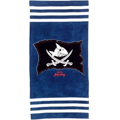 Die Spiegelburg 93515 - Spiegelburg - Badetuch Capt'n Sharky (mit Flagge)