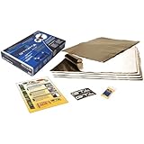 GTMAT 5 sqft Automotive Sound Insulation 80mil ULTRA - Rattle Reduction Installation Kit Includes: 5sqft Sheets (12in X 12in), Instruction Sheet, Degreaser, GT MAT Decals