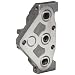 Prince 20E21 Hydraulic Directional Control Valve Open Center Outlet Section with Conversion Plug, Cast Iron, #12 SAE